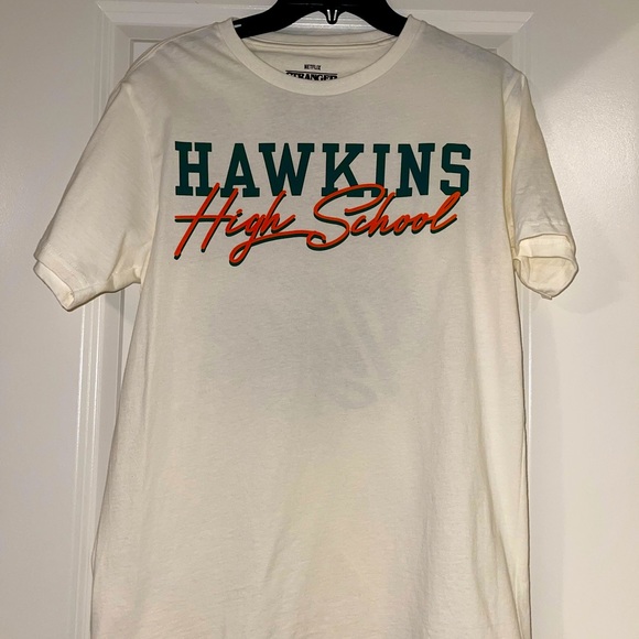 Stranger Things Tops - “Stranger things” Hawkins high tee 🐅